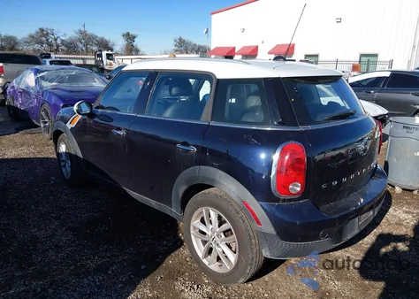 2014 Mini Countryman Cooper from USA, damaged, VIN WMWZB3C50EWR39712